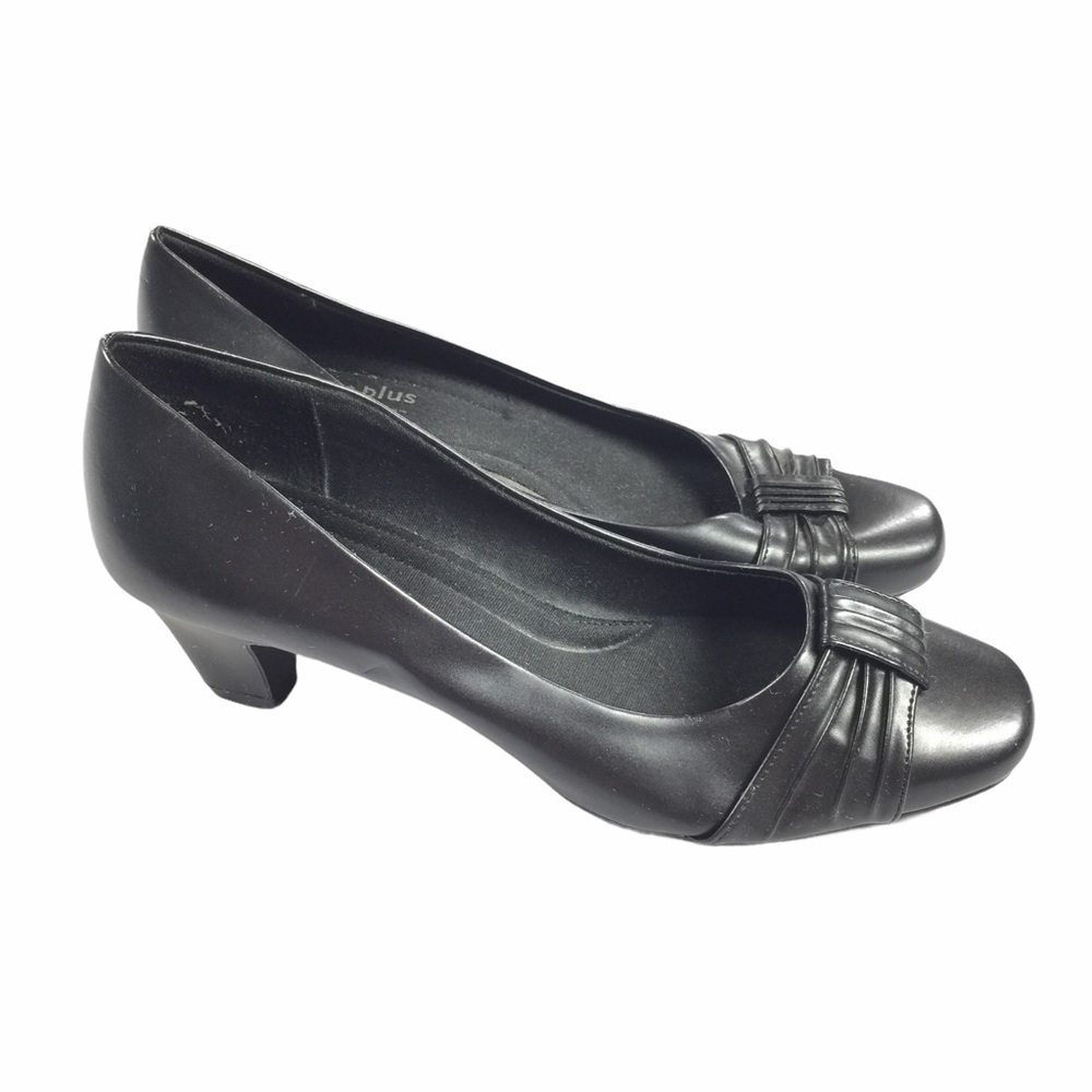 Predictions | Comfort Plus Faux Leather Low Heels